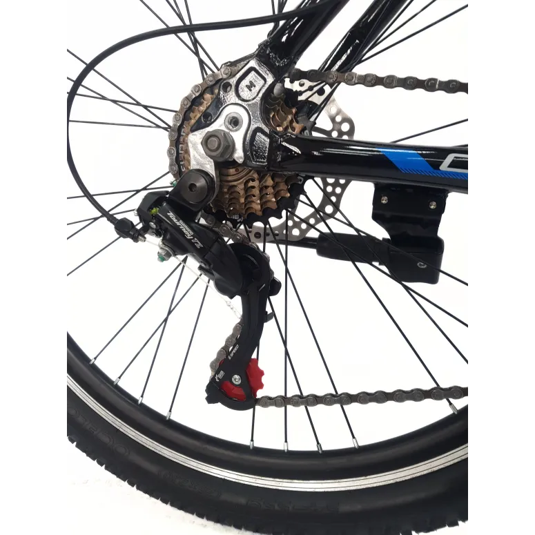 Rower Górski MTB 26 Alu Męski Damski Cyngle Odblaski Podnóżka 6 Szprych