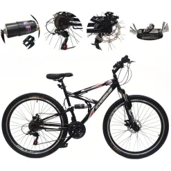 Rower Górski Męski Damski 27,5 Młodzieżowy MTB Revo Tarcze Stopka Odblaski