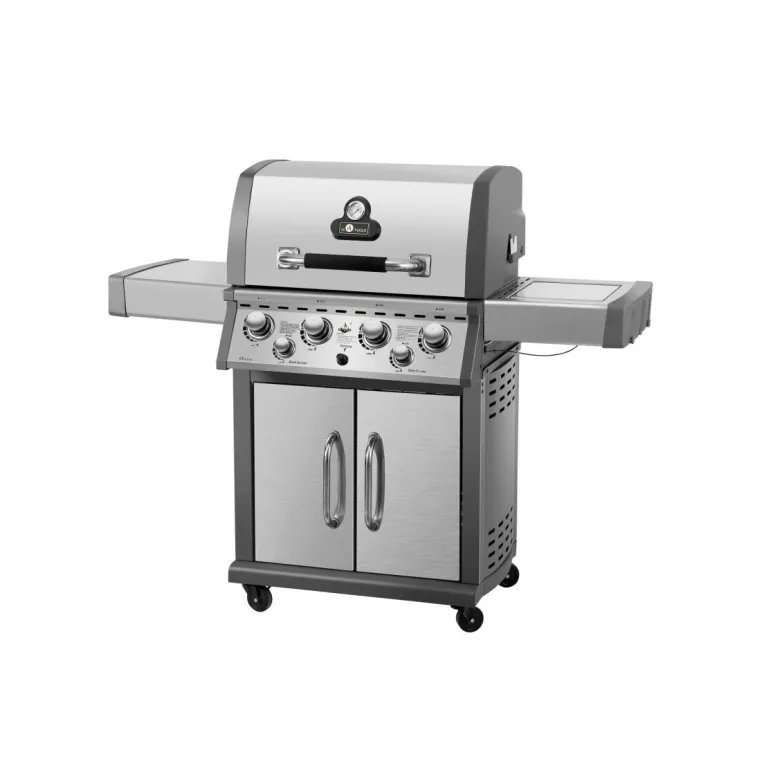 Grill Gazowy Ogrodowy El Fuego Concord Żeliwny Ruszt + Reduktor Z Wężem