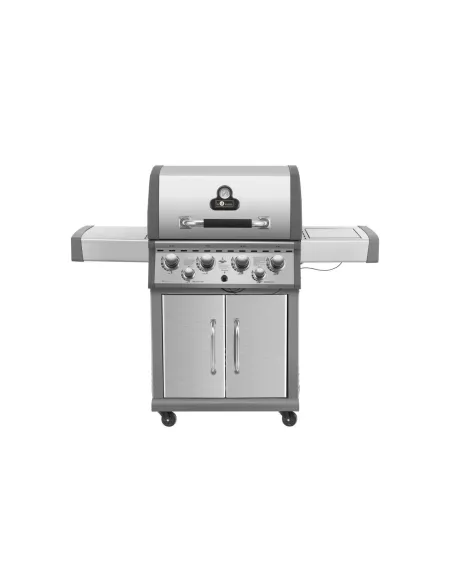 Grill Gazowy Ogrodowy El Fuego Concord Żeliwny Ruszt + Reduktor Z Wężem