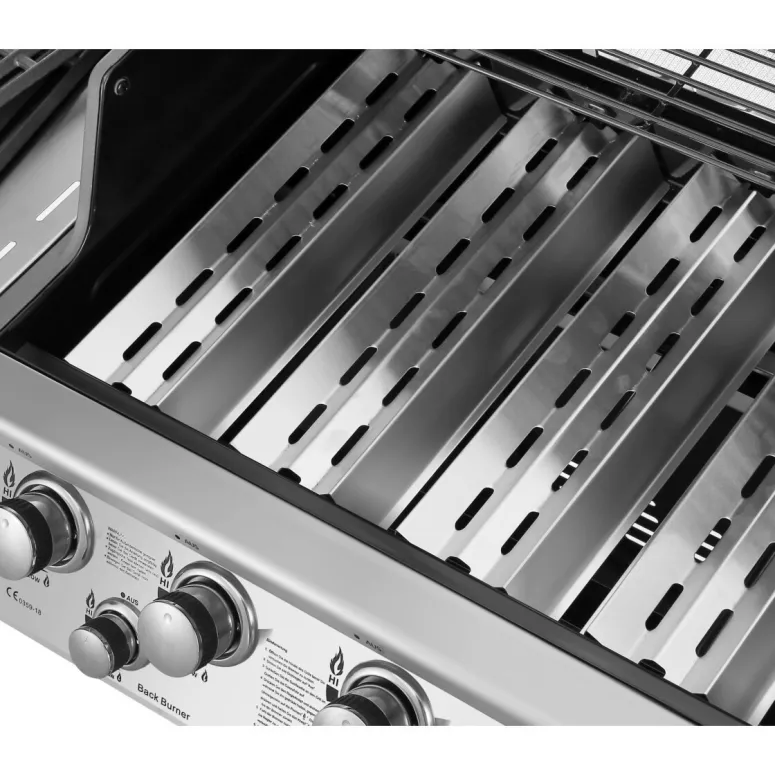 Grill Gazowy Ogrodowy El Fuego Concord Żeliwny Ruszt + Reduktor Z Wężem