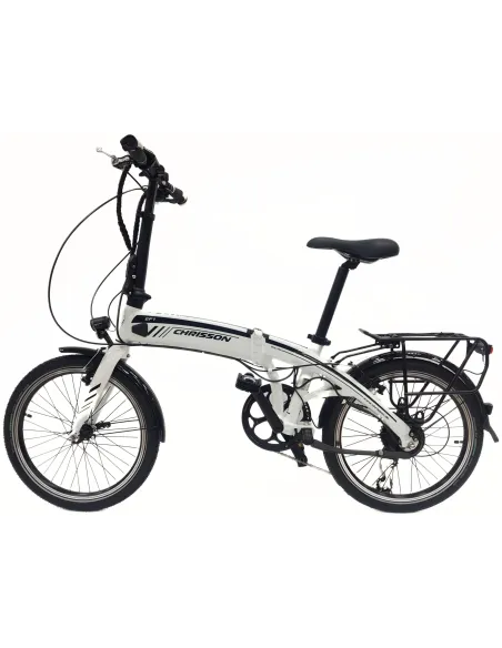 Elektryczny Rower Składany 20 Alu Cyngle Altus Bagażnik Światła Wspomaganie