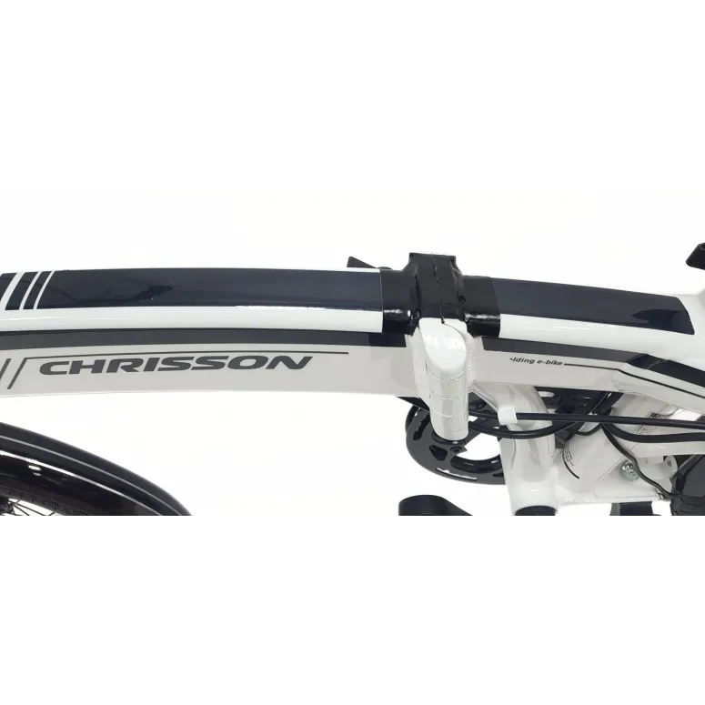 Elektryczny Rower Składany 20 Alu Cyngle Altus Bagażnik Światła Wspomaganie