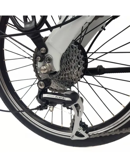 Elektryczny Rower Składany 20 Alu Cyngle Altus Bagażnik Światła Wspomaganie