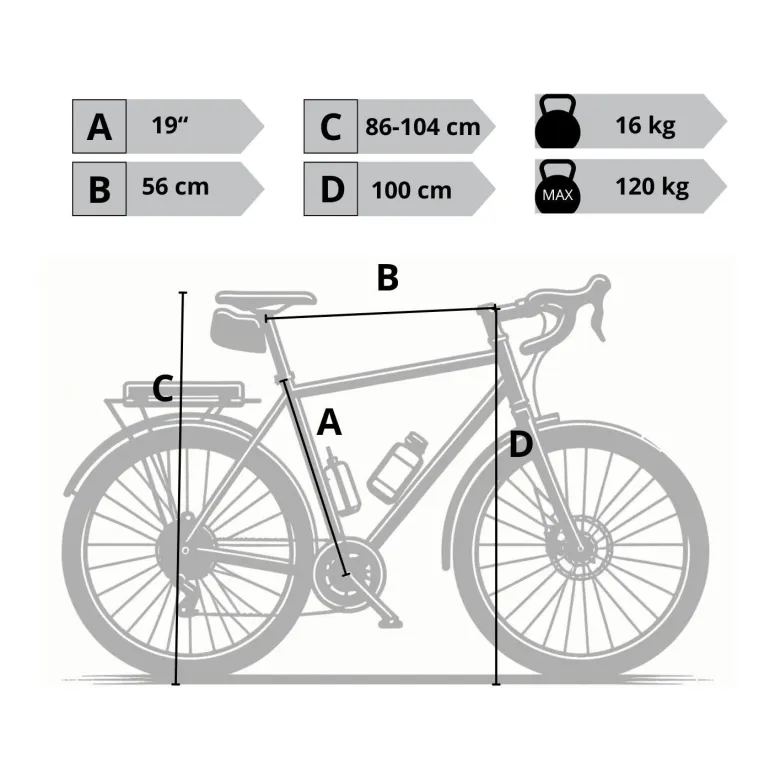 Rower Damski Trekkingowy 28 Aluminium Tarcze Cyngle Stopka Światła Dzwonek