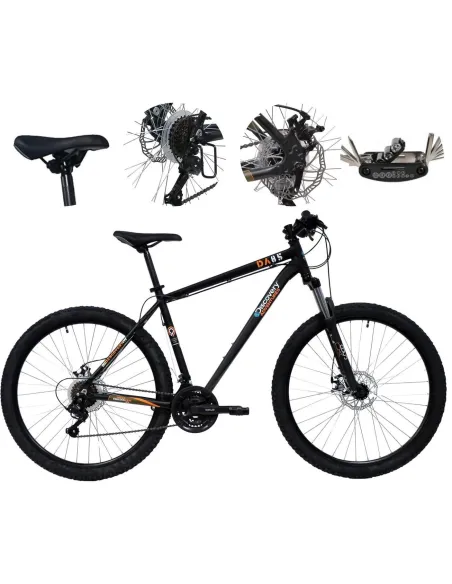 Rower Górski Męski Damski 27,5 MTB Tarcze Aluminiowy Góral Cyngle Hardtail