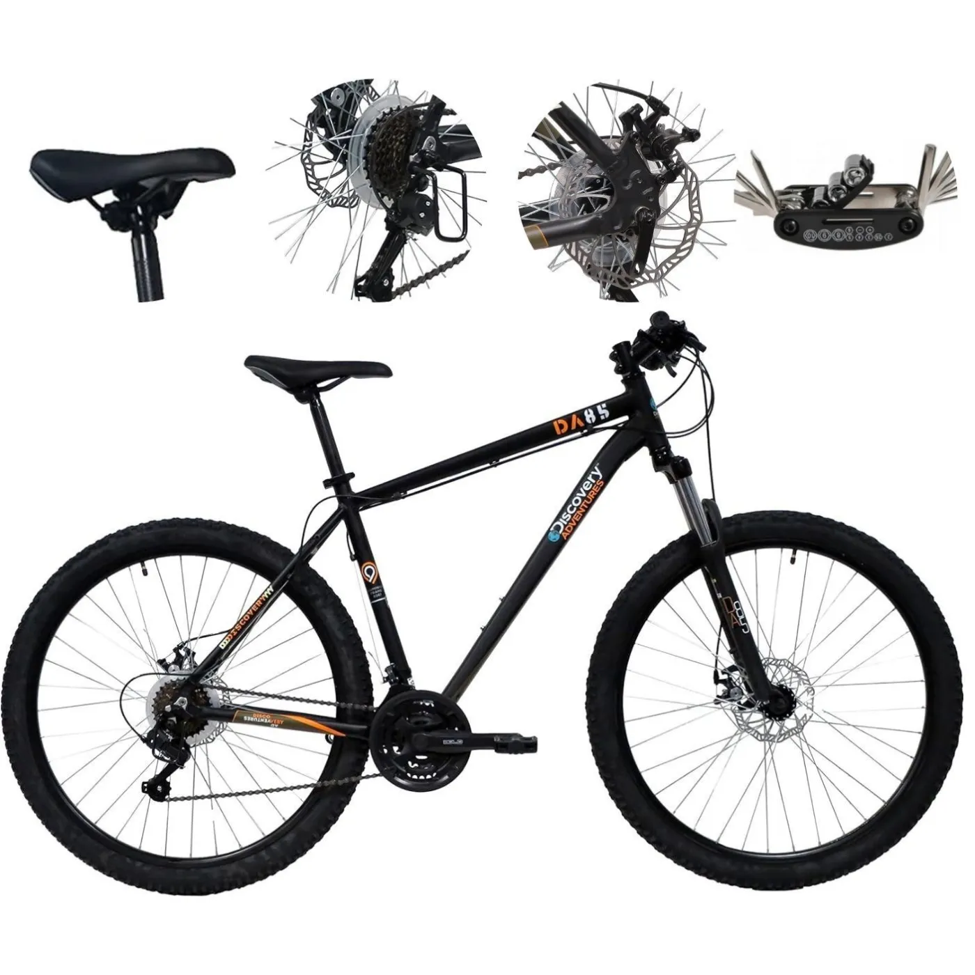 Rower Górski Męski Damski 27,5 MTB Tarcze Aluminiowy Góral Cyngle Hardtail