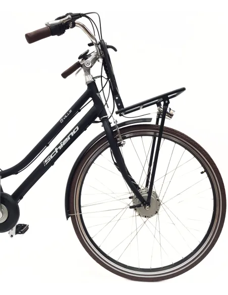 Elektryczny Rower Miejski 28 Alu Damski Wspomaganie Nexus Bagażnik Światła