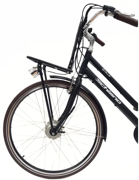 Elektryczny Rower Miejski 28 Alu Damski Wspomaganie Nexus Bagażnik Światła