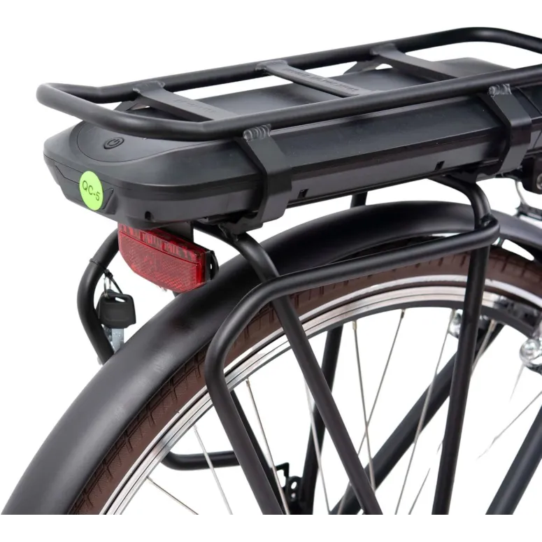 Elektryczny Rower Miejski 28 Alu Damski Wspomaganie Nexus Bagażnik Światła