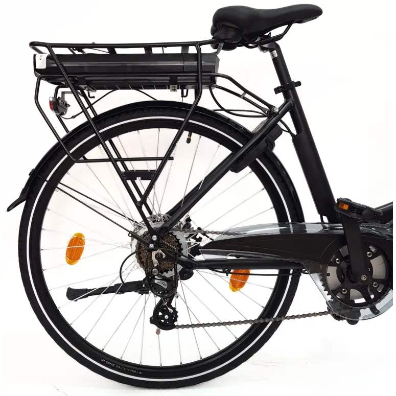 Elektryczny Rower Miejski 28 Alu Revo ALtus 7-biegów Wspomaganie Światła