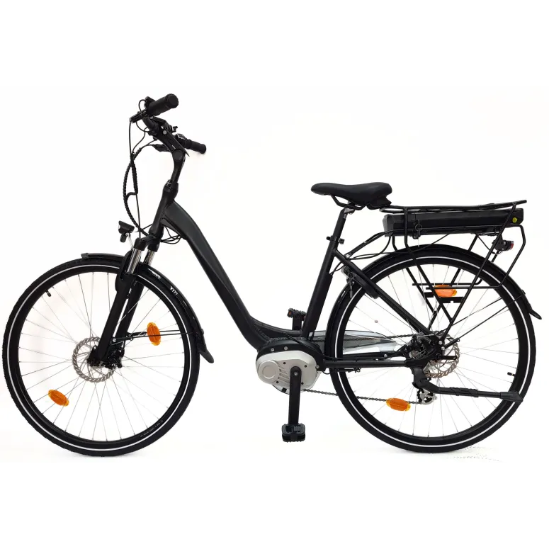 Elektryczny Rower Miejski 28 Alu Revo ALtus 7-biegów Wspomaganie Światła