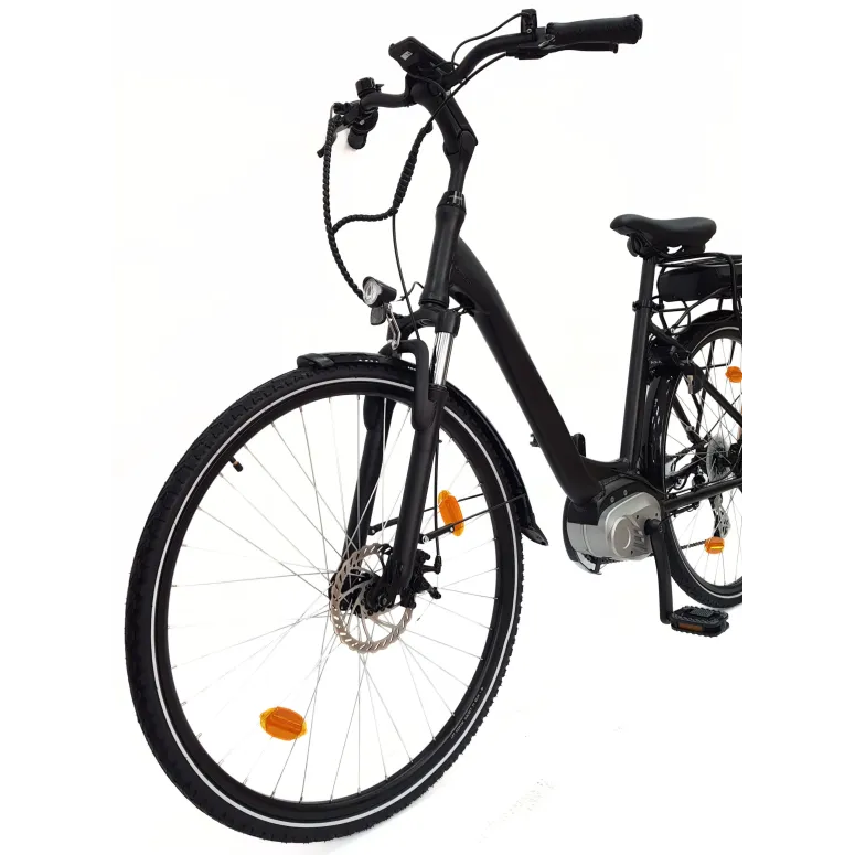 Elektryczny Rower Miejski 28 Alu Revo ALtus 7-biegów Wspomaganie Światła