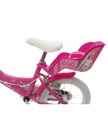 Rower Dziecięcy 14 Dziewczęcy Stal Kółka Boczne Dzwonek Bagażnik Na Lalki