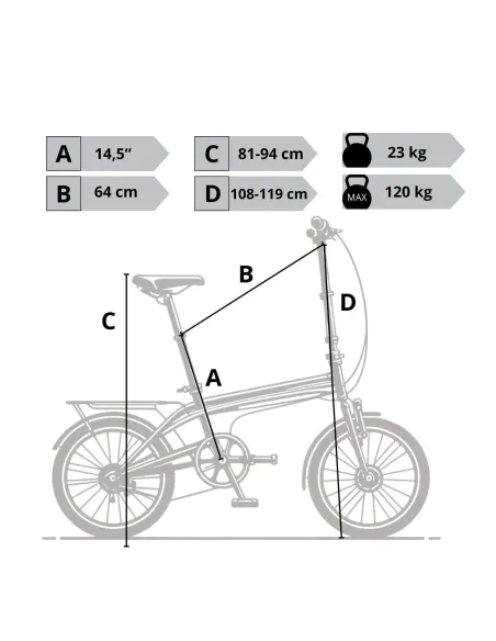 Elektryczny Rower Składany 20 ALU Męski Damski Miejski Bagaż Składak Tarcze