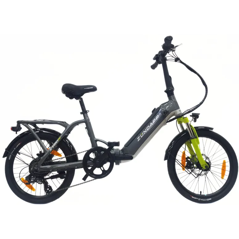 Elektryczny Rower Składany 20 ALU Męski Damski Miejski Bagaż Składak Tarcze