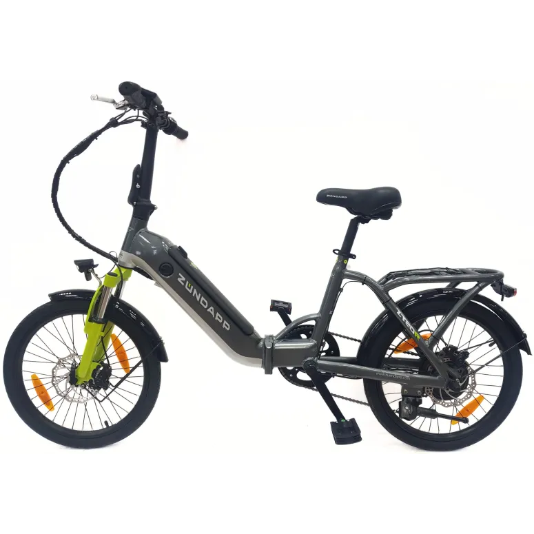 Elektryczny Rower Składany 20 ALU Męski Damski Miejski Bagaż Składak Tarcze