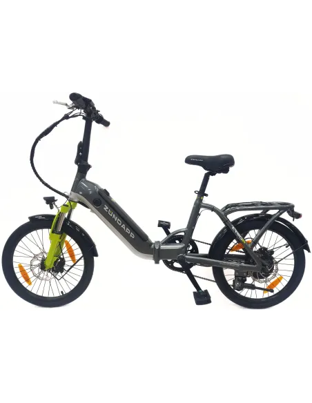 Elektryczny Rower Składany 20 ALU Męski Damski Miejski Bagaż Składak Tarcze