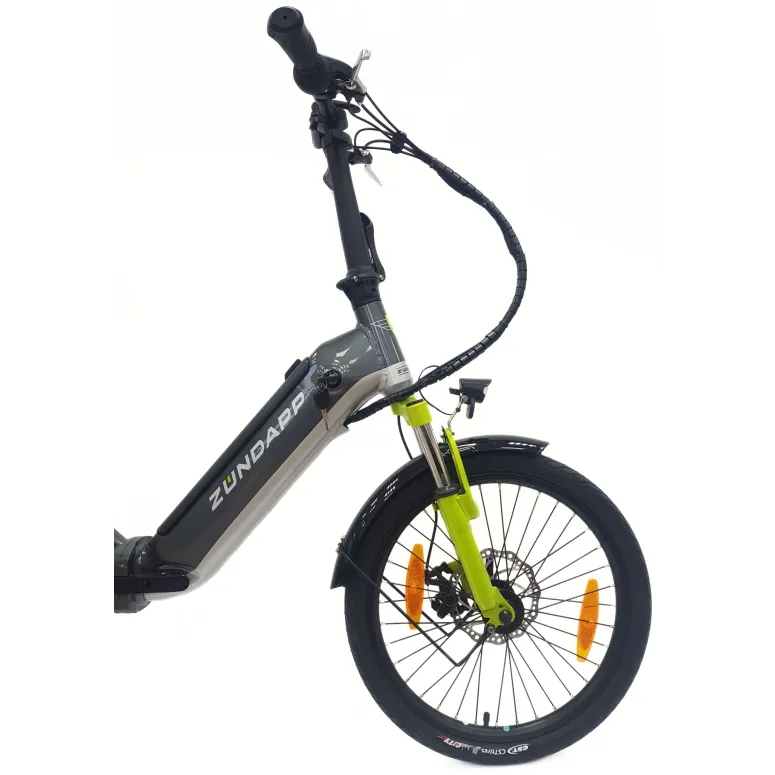 Elektryczny Rower Składany 20 ALU Męski Damski Miejski Bagaż Składak Tarcze