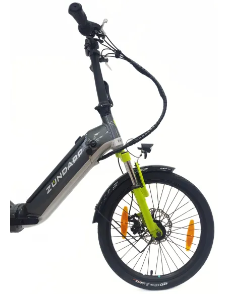 Elektryczny Rower Składany 20 ALU Męski Damski Miejski Bagaż Składak Tarcze