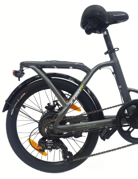 Elektryczny Rower Składany 20 ALU Męski Damski Miejski Bagaż Składak Tarcze