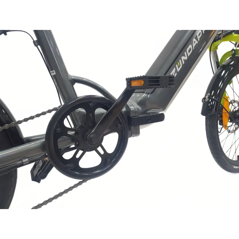 Elektryczny Rower Składany 20 ALU Męski Damski Miejski Bagaż Składak Tarcze