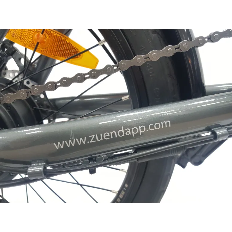 Elektryczny Rower Składany 20 ALU Męski Damski Miejski Bagaż Składak Tarcze