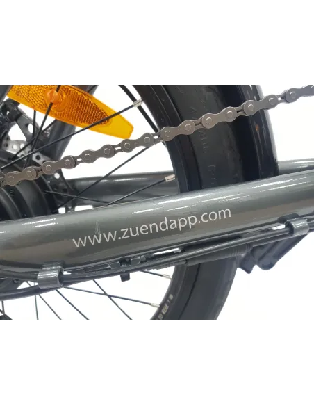 Elektryczny Rower Składany 20 ALU Męski Damski Miejski Bagaż Składak Tarcze