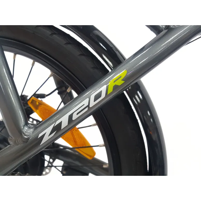 Elektryczny Rower Składany 20 ALU Męski Damski Miejski Bagaż Składak Tarcze