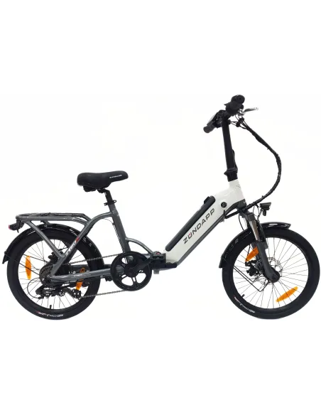 Elektryczny Rower Składany 20 ALU Męski Damski Miejski Bagaż Tarcze Składak