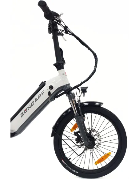 Elektryczny Rower Składany 20 ALU Męski Damski Miejski Bagaż Tarcze Składak