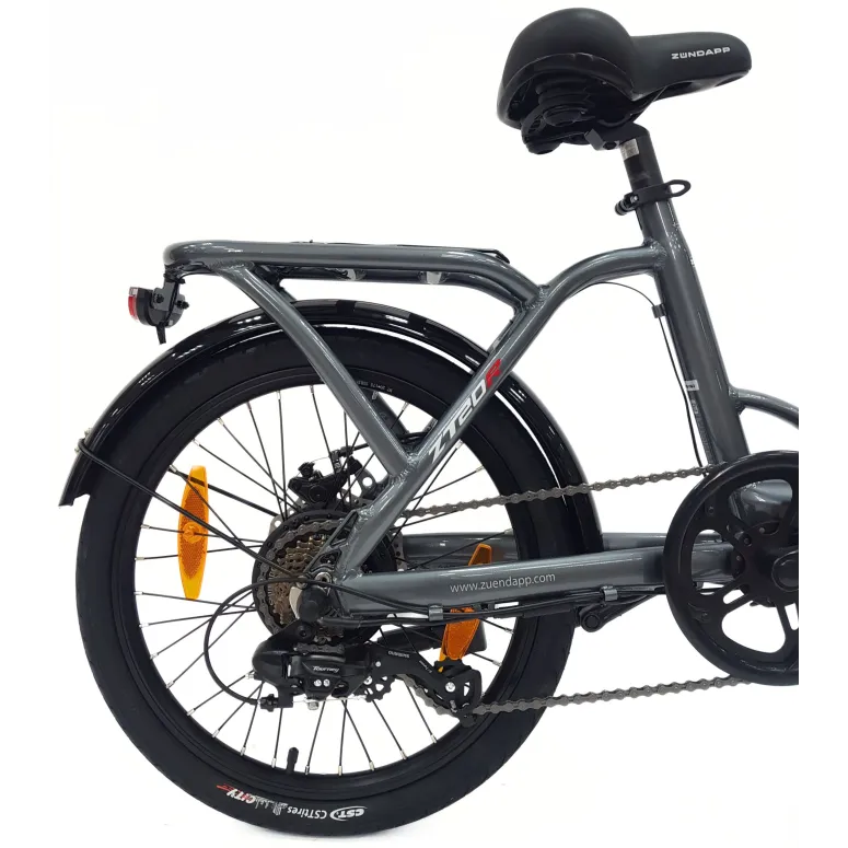 Elektryczny Rower Składany 20 ALU Męski Damski Miejski Bagaż Tarcze Składak