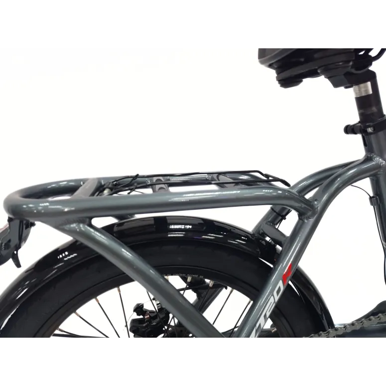 Elektryczny Rower Składany 20 ALU Męski Damski Miejski Bagaż Tarcze Składak