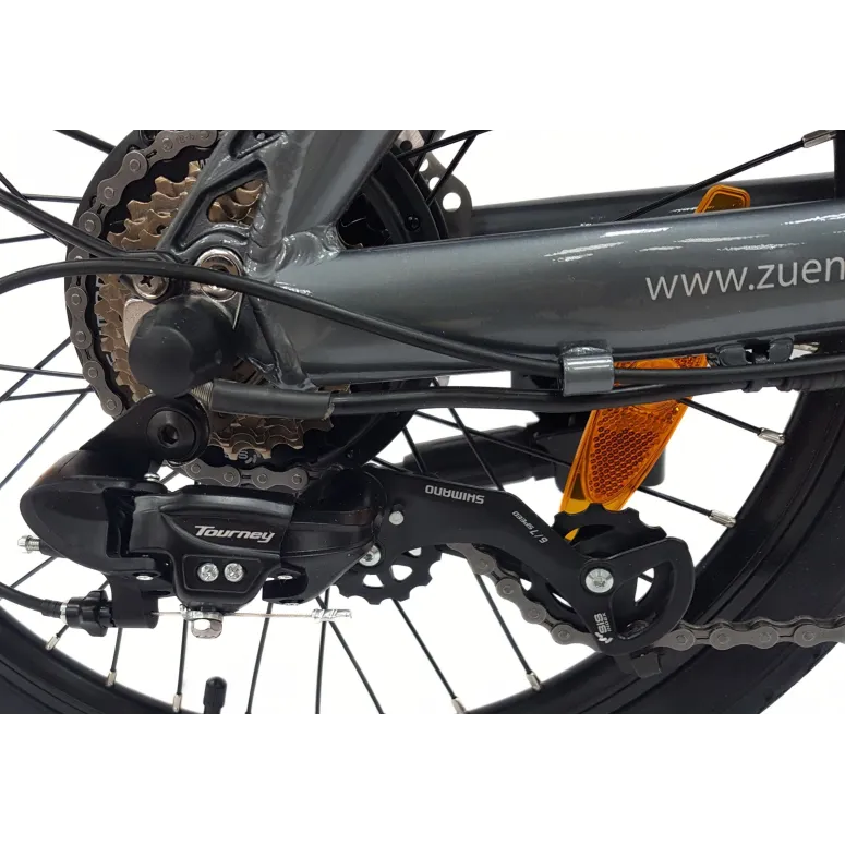 Elektryczny Rower Składany 20 ALU Męski Damski Miejski Bagaż Tarcze Składak