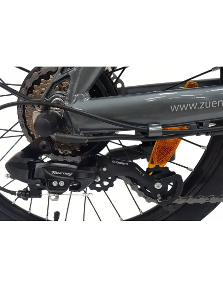 Elektryczny Rower Składany 20 ALU Męski Damski Miejski Bagaż Tarcze Składak