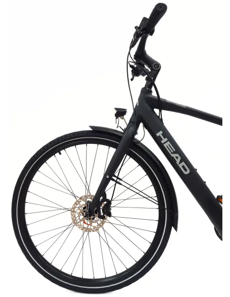 Rower Elektryczny Męski Trekkingowy 28 HEAD 250W Bafang Hydraulika Lekki