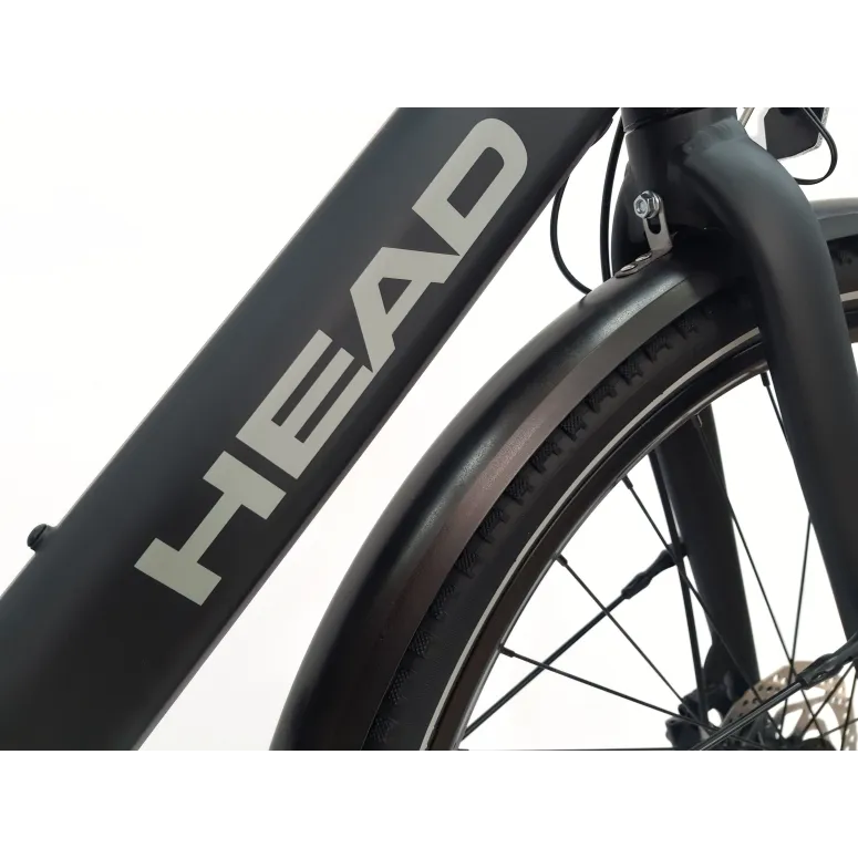 Rower Elektryczny Męski Trekkingowy 28 HEAD 250W Bafang Hydraulika Lekki