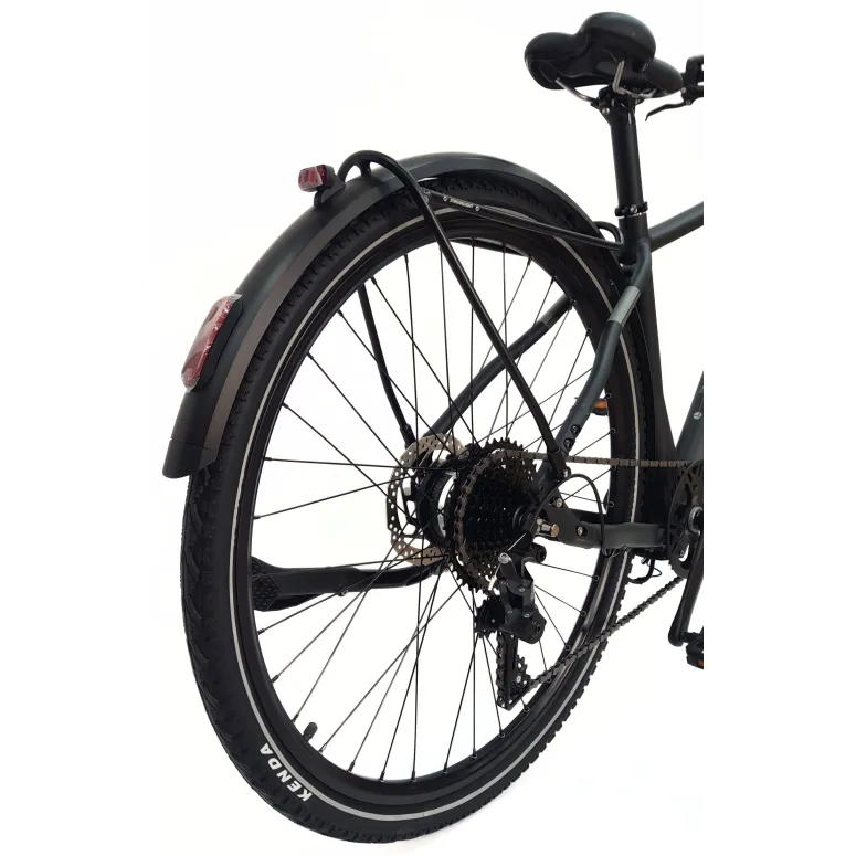 Rower Elektryczny Męski Trekkingowy 28 HEAD 250W Bafang Hydraulika Lekki