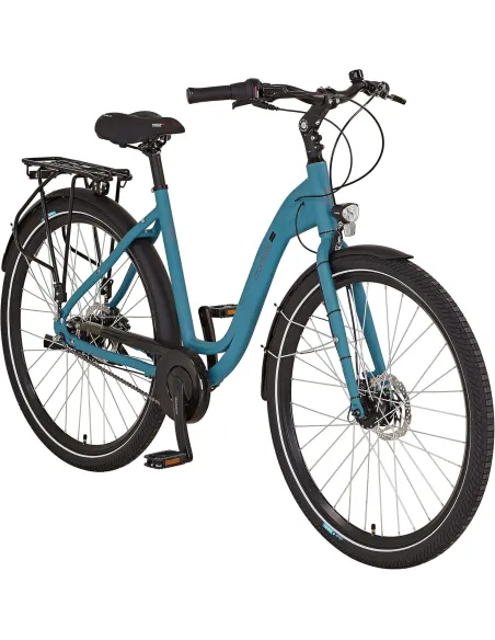 Rower Miejski Damski Męski 28 Alu Hydraulika 7-biegów Dynamo Światła Stopka