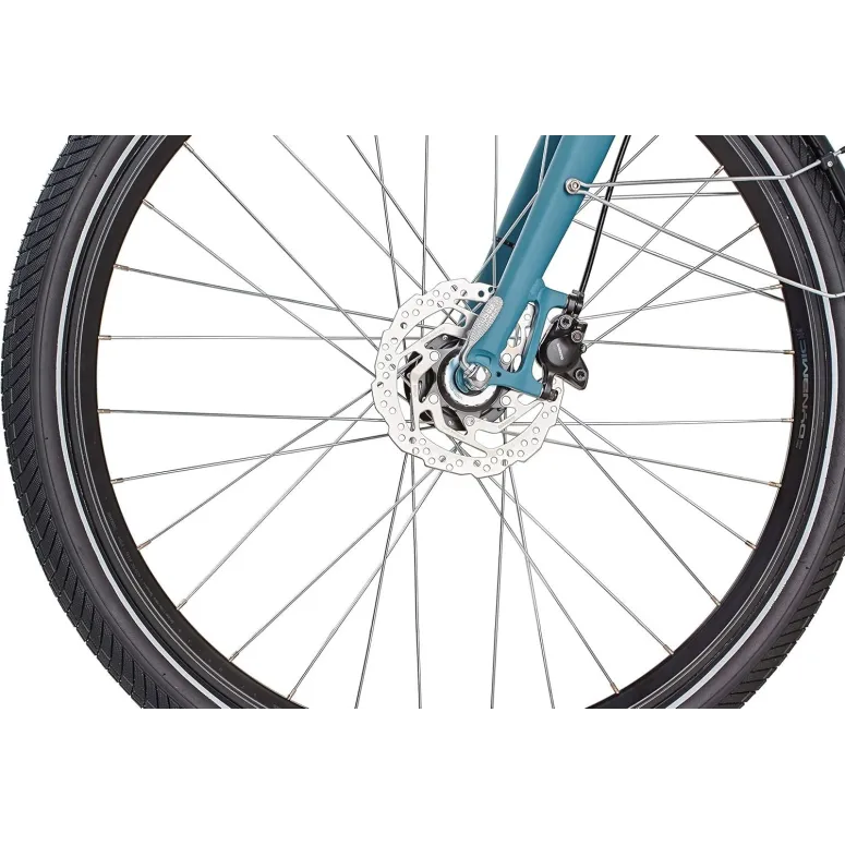 Rower Miejski Damski Męski 28 Alu Hydraulika 7-biegów Dynamo Światła Stopka