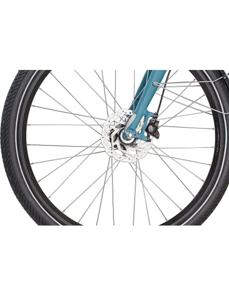 Rower Miejski Damski Męski 28 Alu Hydraulika 7-biegów Dynamo Światła Stopka