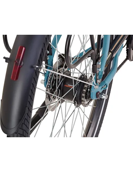 Rower Miejski Damski Męski 28 Alu Hydraulika 7-biegów Dynamo Światła Stopka