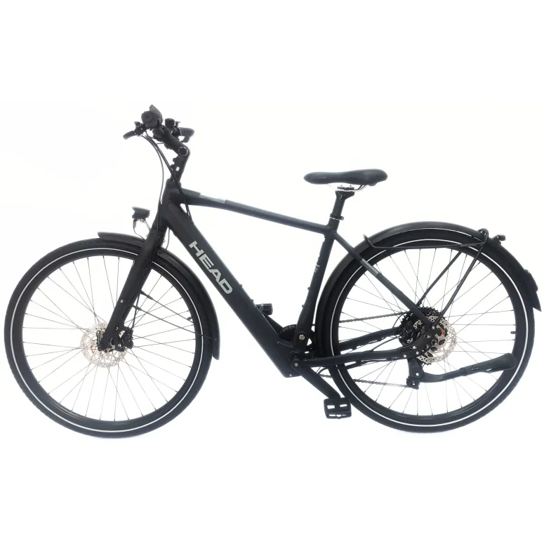 Elektryczny Rower Trekkingowy HEAD 28 Alu Hydraulika Cyngle 250W Światła
