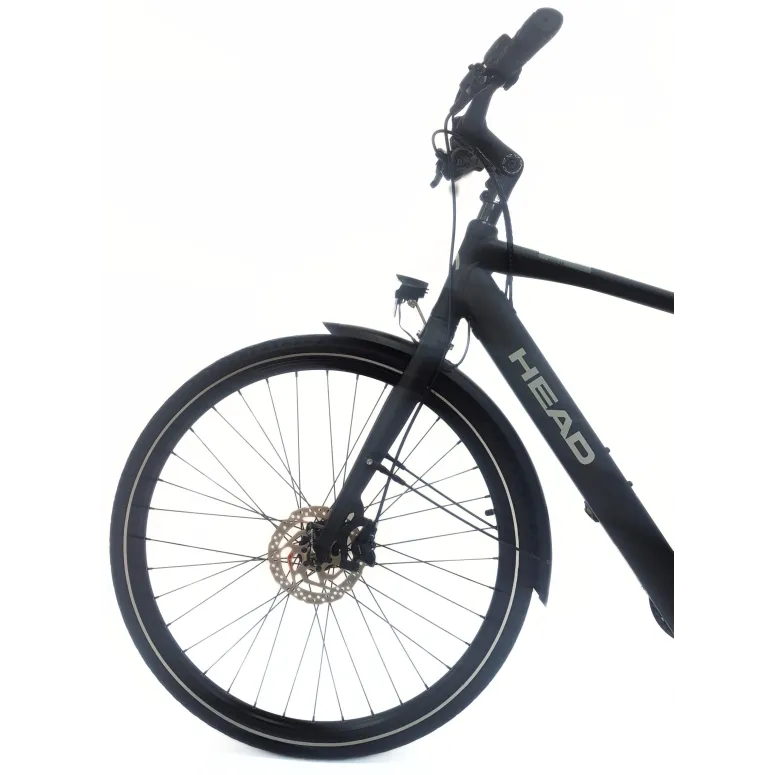 Elektryczny Rower Trekkingowy HEAD 28 Alu Hydraulika Cyngle 250W Światła