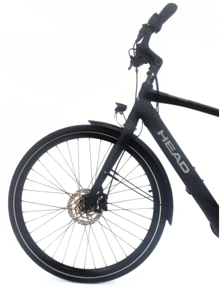 Elektryczny Rower Trekkingowy HEAD 28 Alu Hydraulika Cyngle 250W Światła