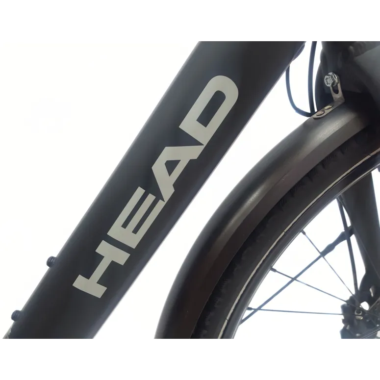 Elektryczny Rower Trekkingowy HEAD 28 Alu Hydraulika Cyngle 250W Światła