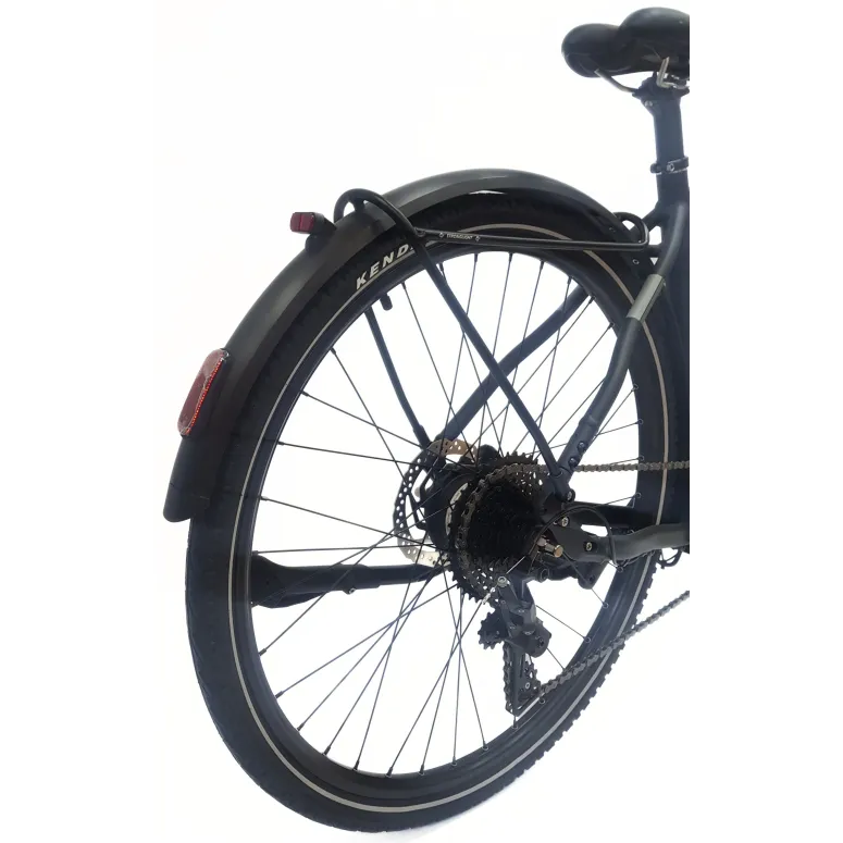 Elektryczny Rower Trekkingowy HEAD 28 Alu Hydraulika Cyngle 250W Światła