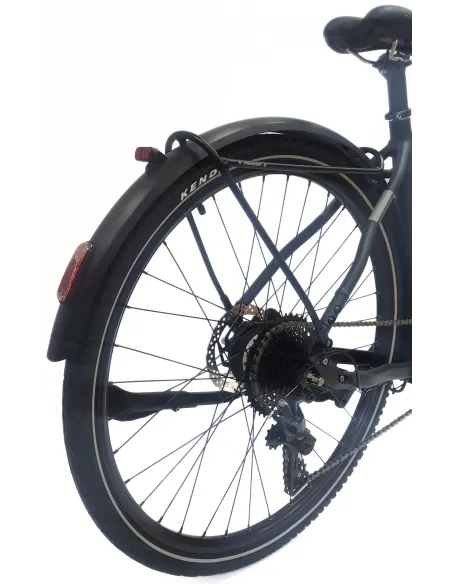 Elektryczny Rower Trekkingowy HEAD 28 Alu Hydraulika Cyngle 250W Światła