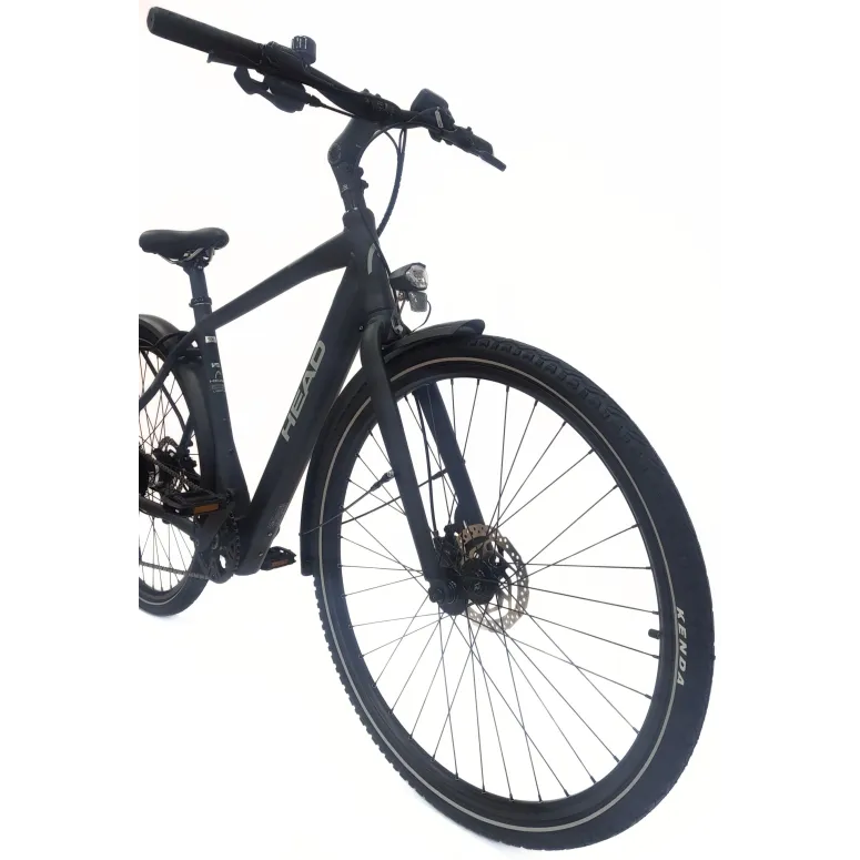 Elektryczny Rower Trekkingowy HEAD 28 Alu Hydraulika Cyngle 250W Światła