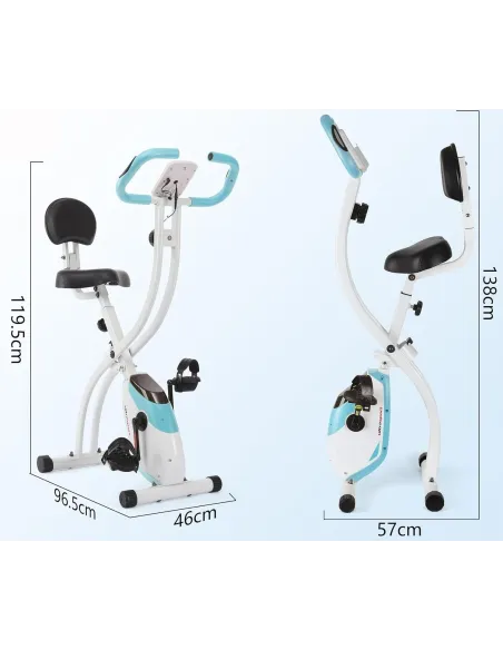 Rowerek Treningowy Elektryczny Ultrasport F-Bike 200B Składany 100kg Cardio